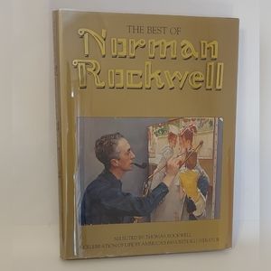 The Best of Norman Rockwell 1988 Edition Hardcover with Dust Jacket EUC